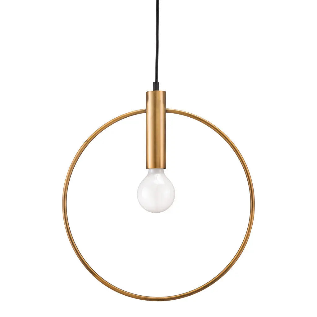 Gold Ring Metal Dimmable Chandelier - GreatEagleInc