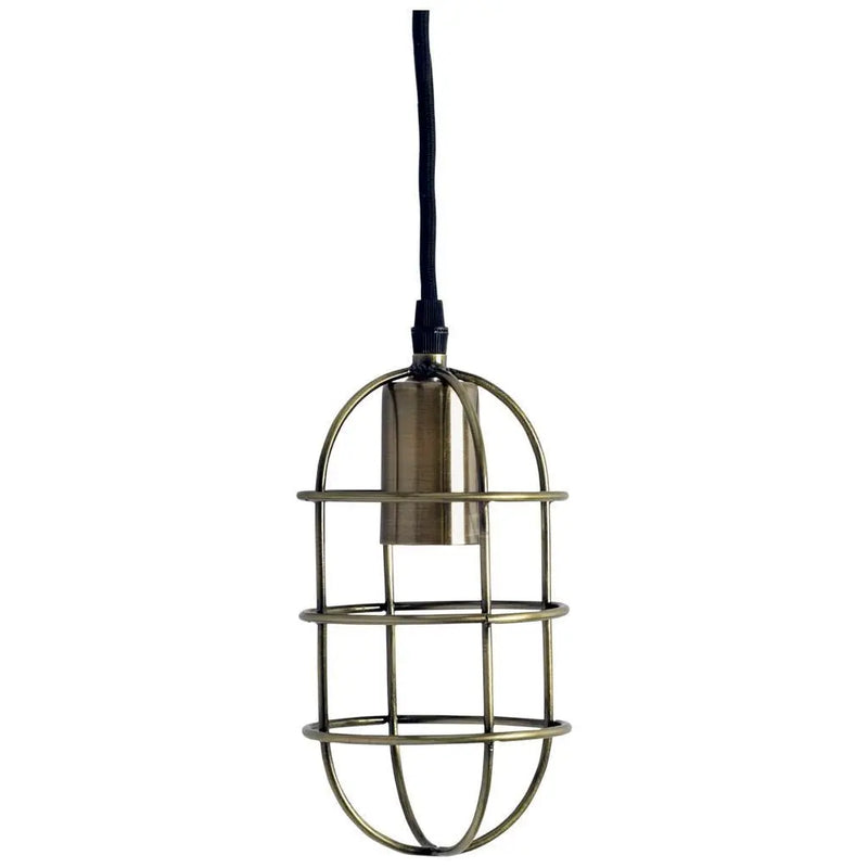 Gold Single Metal Dimmable Ceiling Light With Antiqued Brass Shades Homeroots Lighting