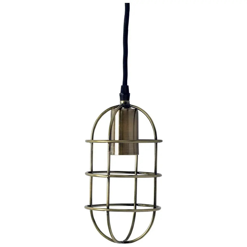 Gold Single Metal Dimmable Ceiling Light With Antiqued Brass Shades Homeroots Lighting