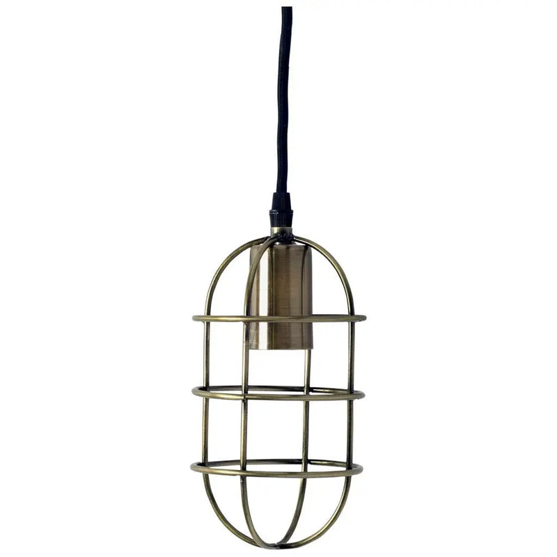 Gold Single Metal Dimmable Ceiling Light With Antiqued Brass Shades Homeroots Lighting