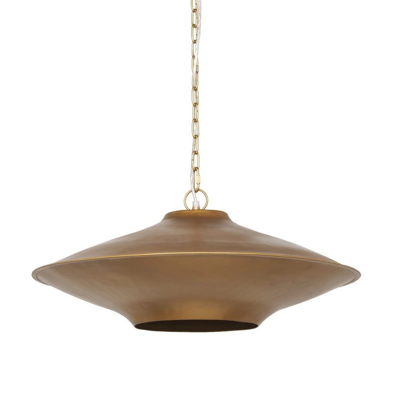 Gold Single Metal Dimmable Ceiling Light With Gold Shades Homeroots Lighting