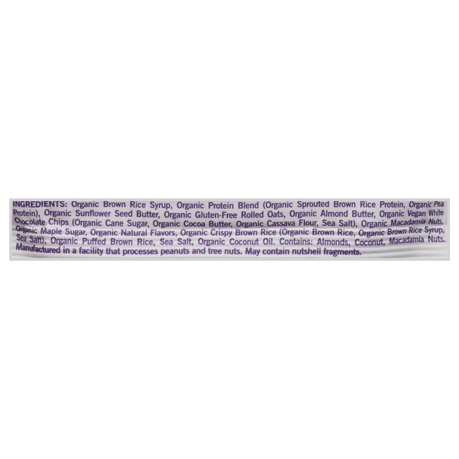 Gomacro - Bar Og2 Wht Choc Macd Nut - Cs Of 12-2.3 Oz Gomacro