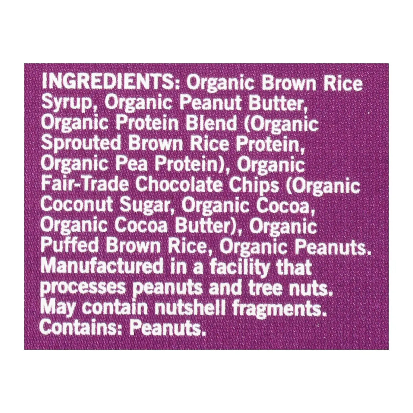 Gomacro - Bar Peanut Butter Cchip - Case Of 7-4/2.4 Oz Gomacro