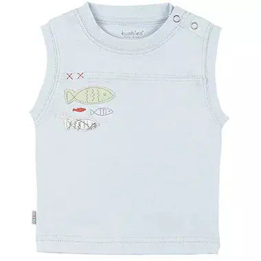 Gone Fishing Short Sleeve Top Kushies