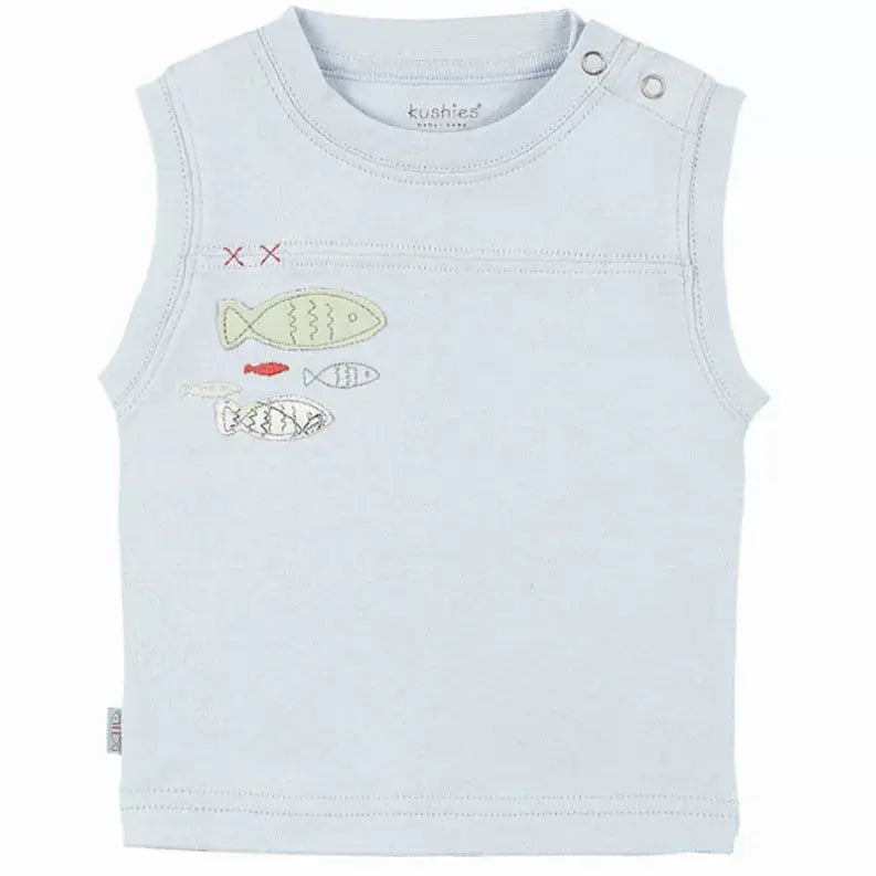 Gone Fishing Short Sleeve Top Kushies