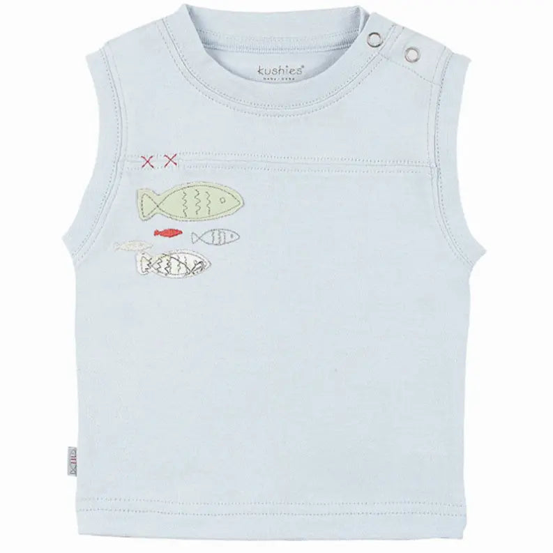 Gone Fishing Short Sleeve Top Kushies