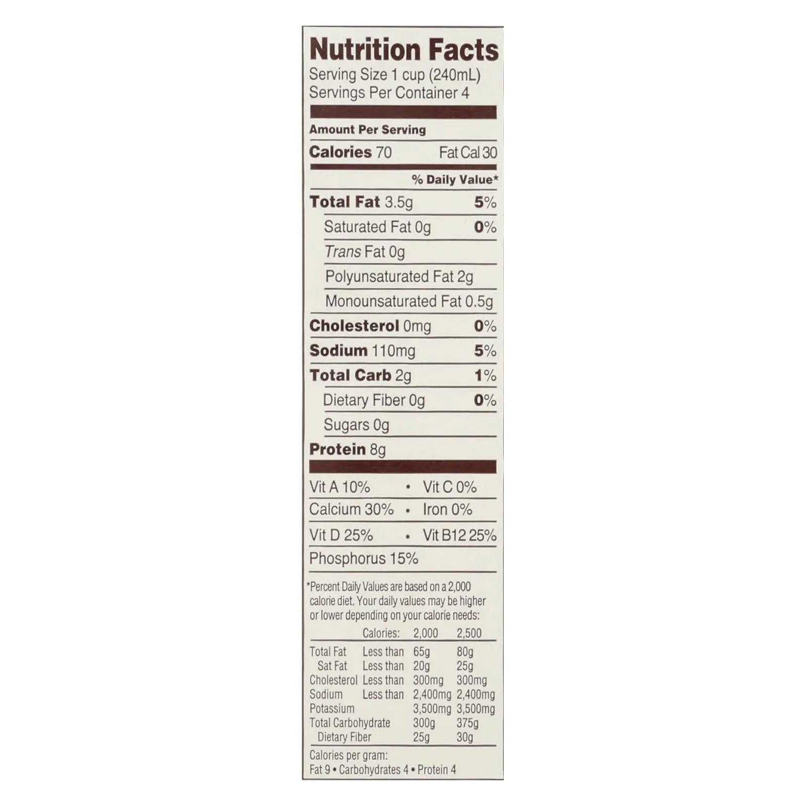 Good Karma Flax Milk - Protein - Vanilla - Case Of 6 - 32 Fl Oz Good Karma