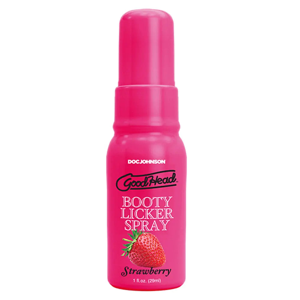 Goodhead Booty Licker Spray Strawberry 1 Fl Doc Johnson