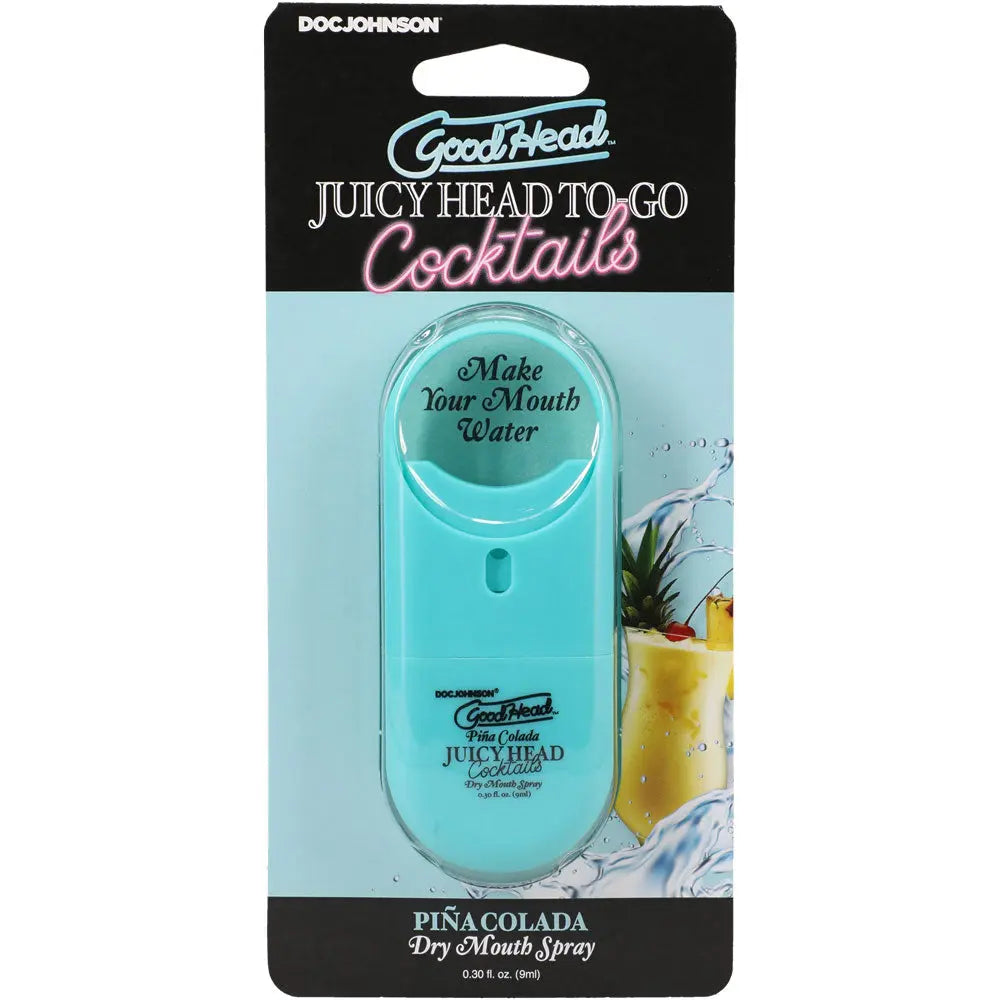 Goodhead Juicy Head Cocktails Dry Mouth Spray to-Go - Pina Colada Doc Johnson