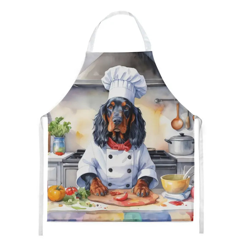 Gordon Setter The Chef Apron Caroline's Treasures