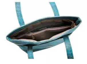 Grace Cork Handbag Peacock Bent & Bree, LLC