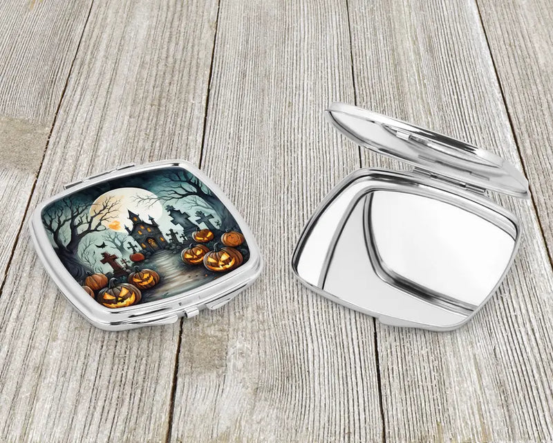 Graveyard Spooky Compact Mirror Caroline's Treasures