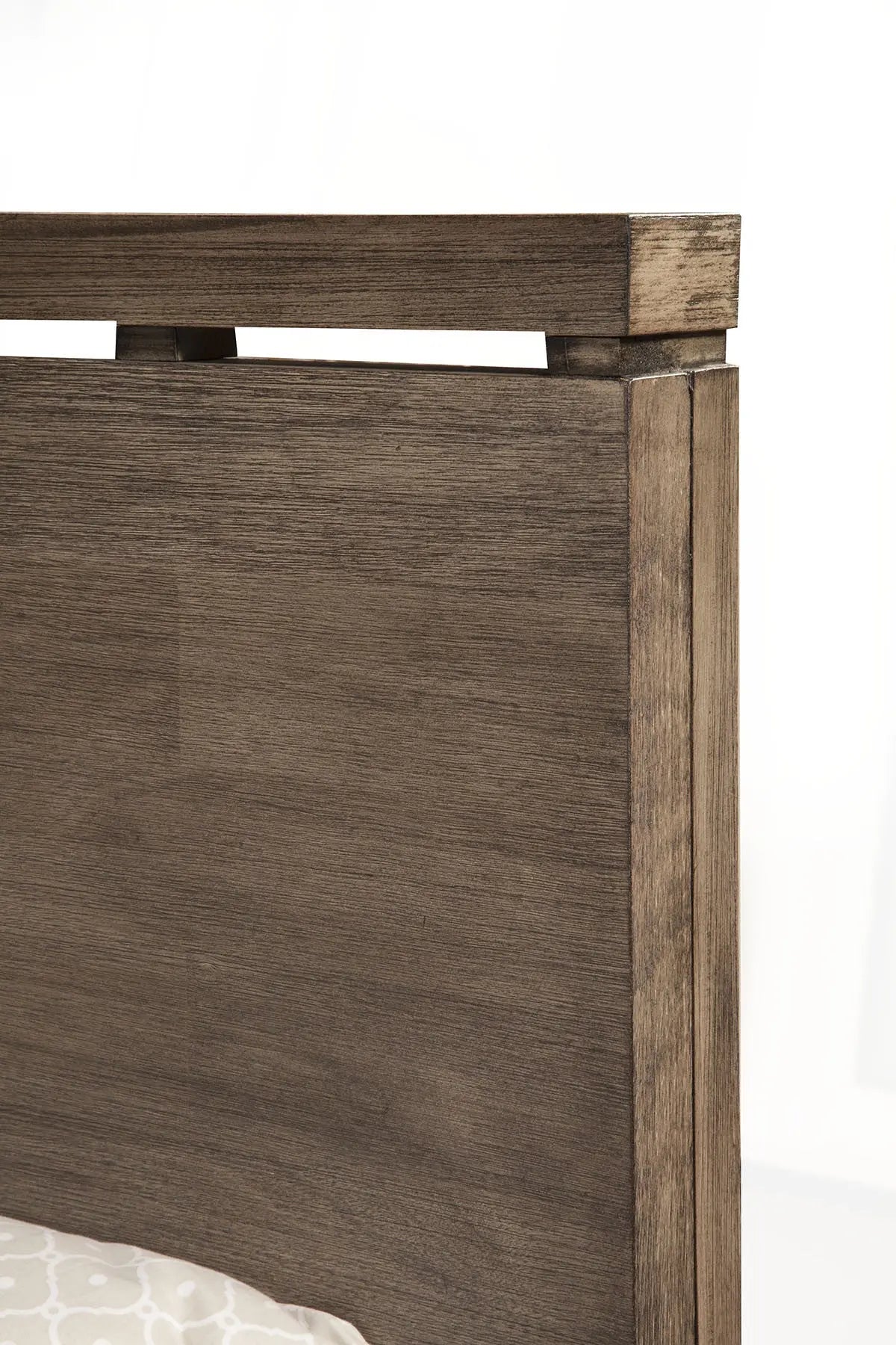 Gray Distressed Solid Wood Full Bed Frame Homeroots Bed & Bath