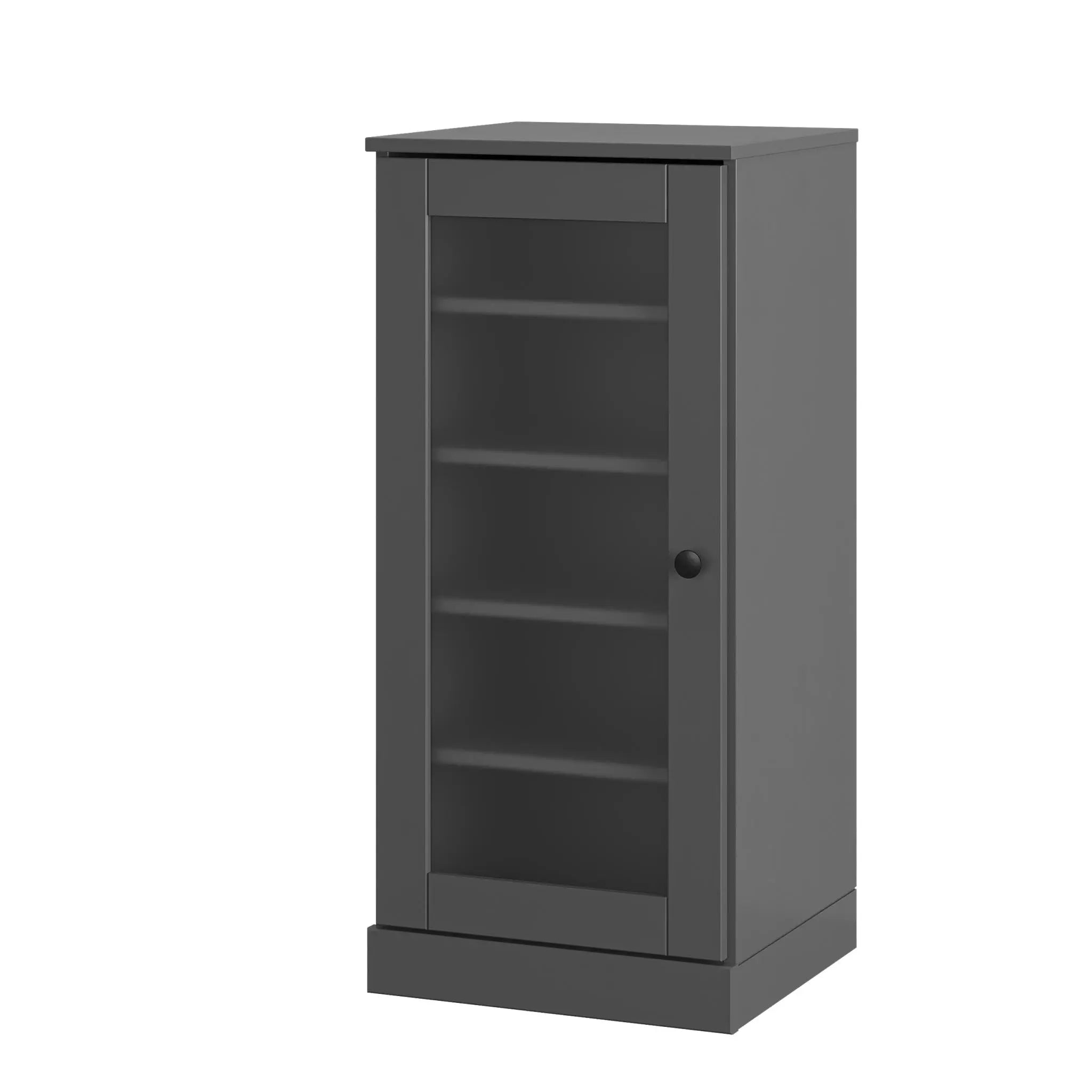 Gray Ten Pair Solid WoodShoe Storage Cabinet Homeroots Organization