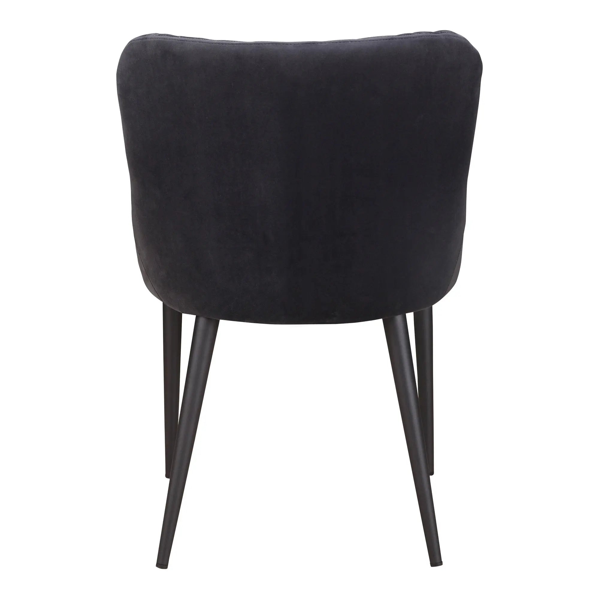 Gray Tufted Velvet Dining Side Chair Homeroots Kitchen & Dining