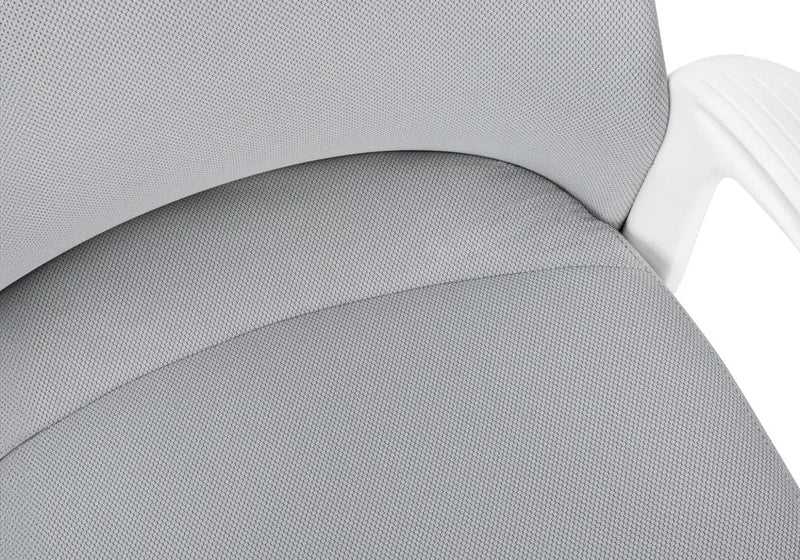 Gray and White Rolling Drafting Chair Homeroots Office