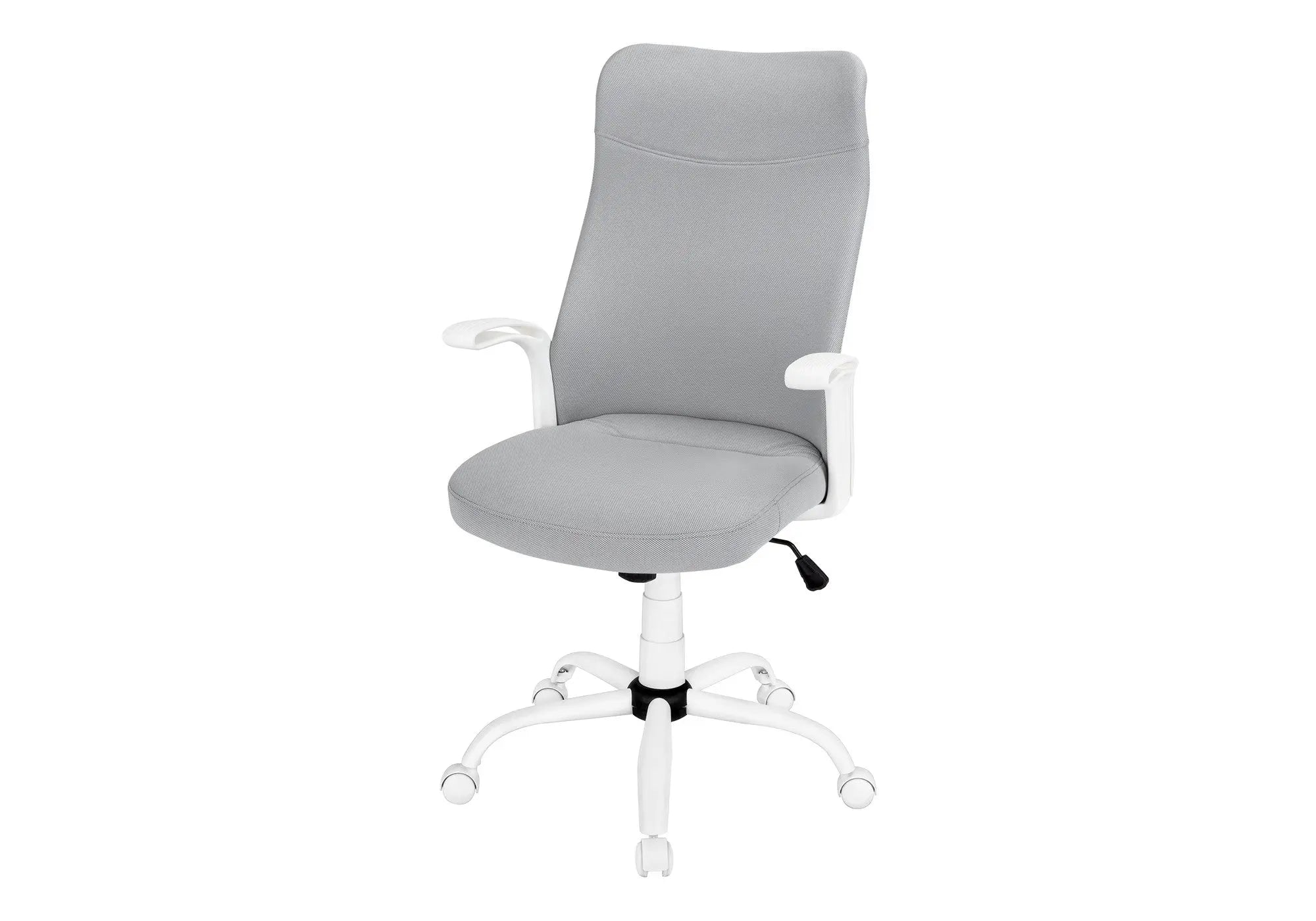 Gray and White Rolling Drafting Chair Homeroots Office