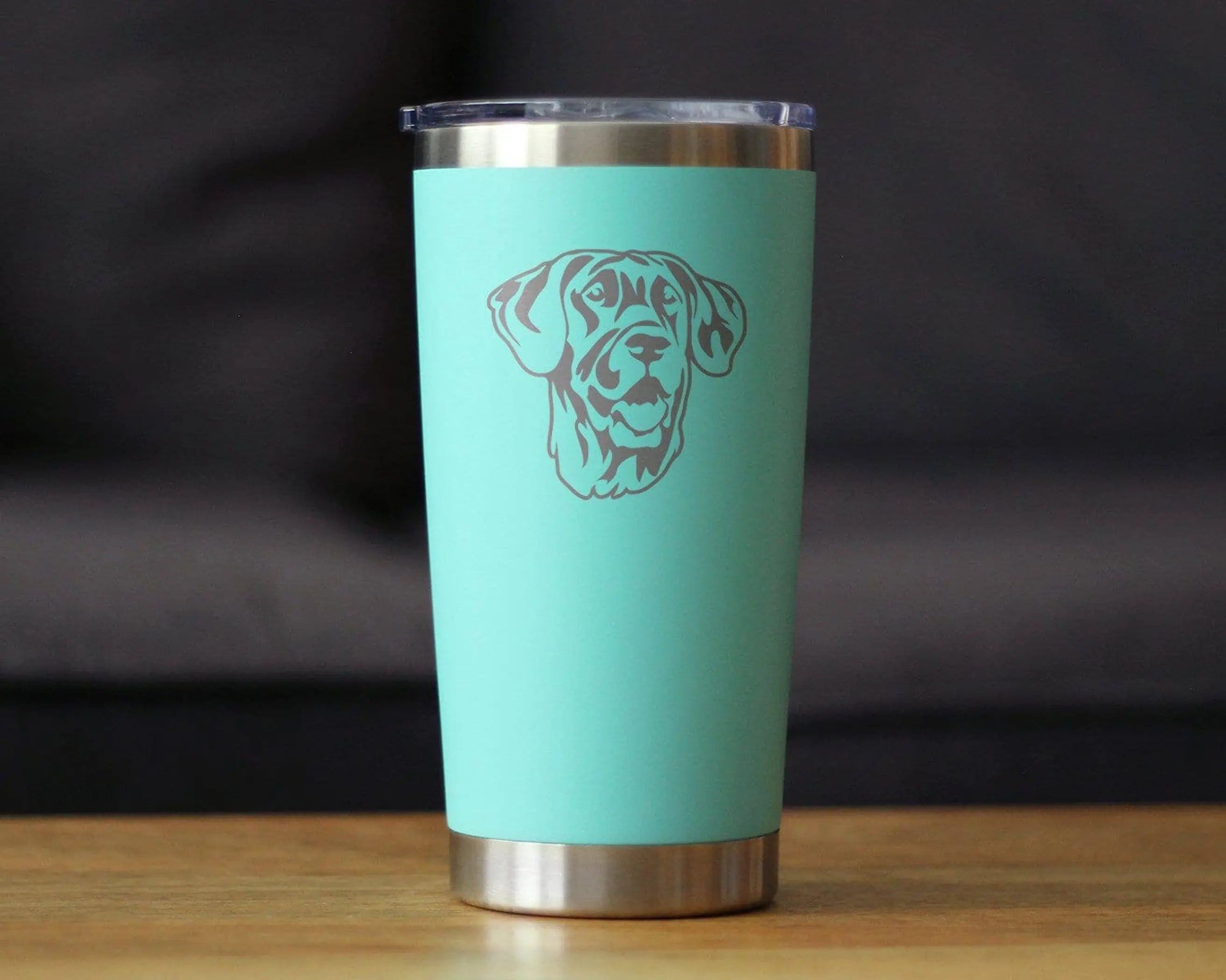 Great Dane Face Insulated Travel Tumbler - Great Dane Gifts Bevvee