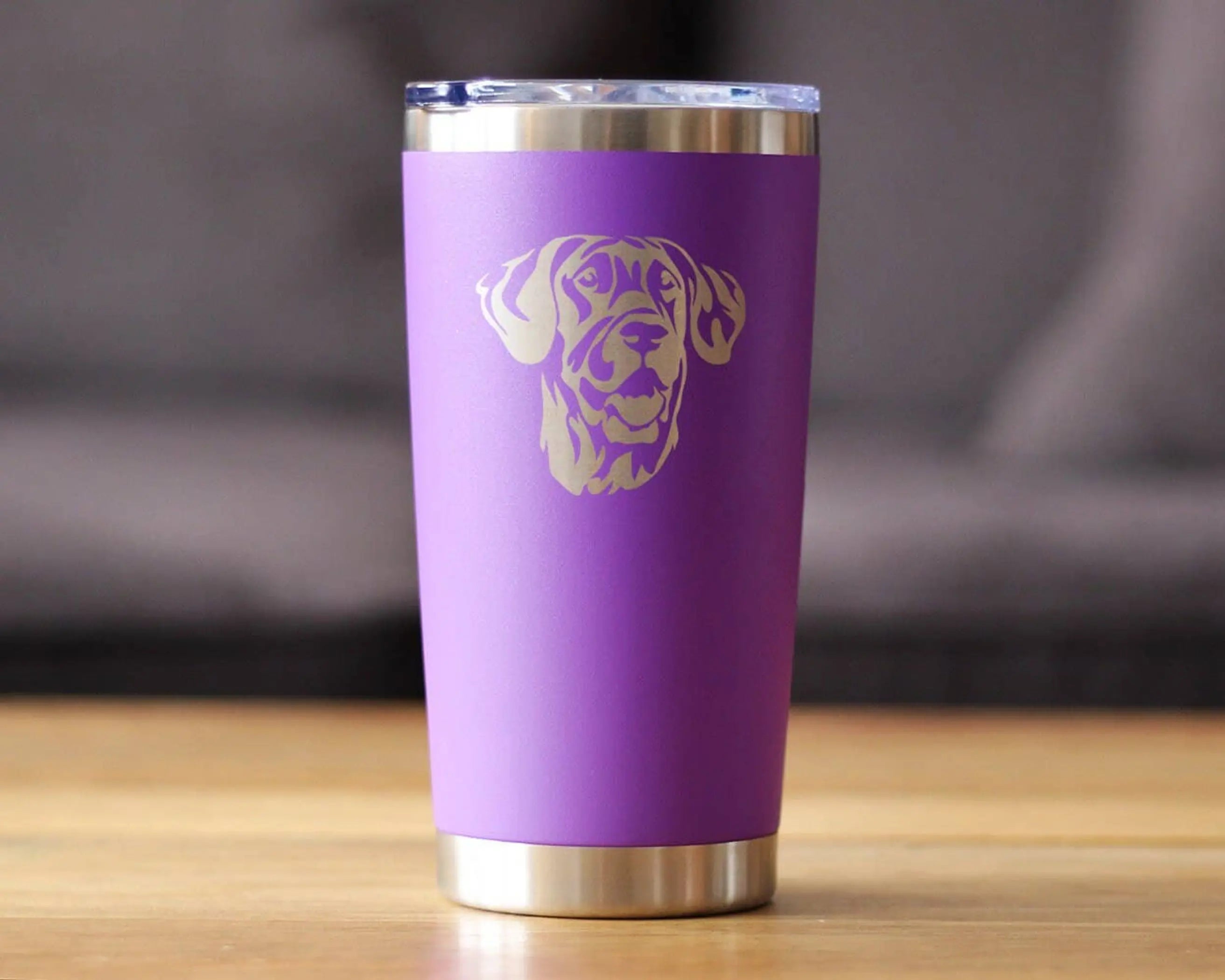 Great Dane Face Insulated Travel Tumbler - Great Dane Gifts Bevvee