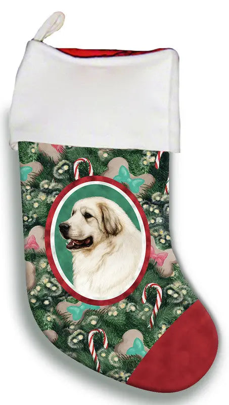 Great Pyrenees - Best of Breed Christmas Stocking Best of Breed