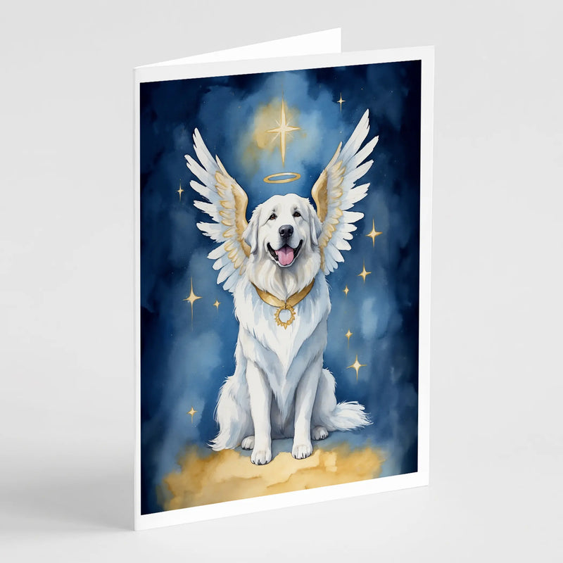 Great Pyrenees My Angel Greeting Cards Pack of 8 Caroline's Treasures