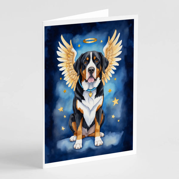 Greater Swiss Mountain Dog My Angel Greeting Cards Pack of 8 Caroline's Treasures