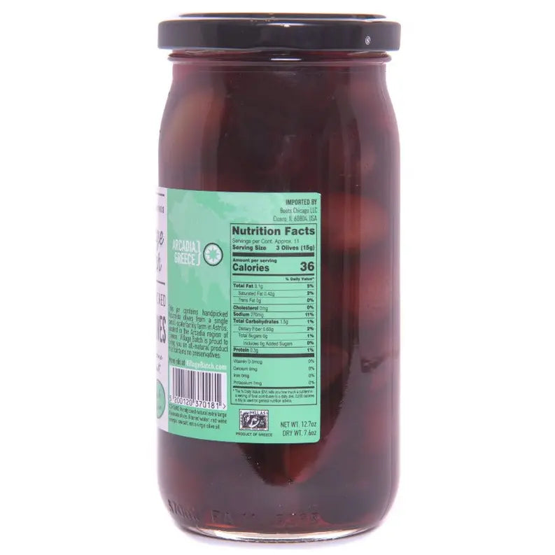 Greek Kalamata Olives Marinated Village Batch