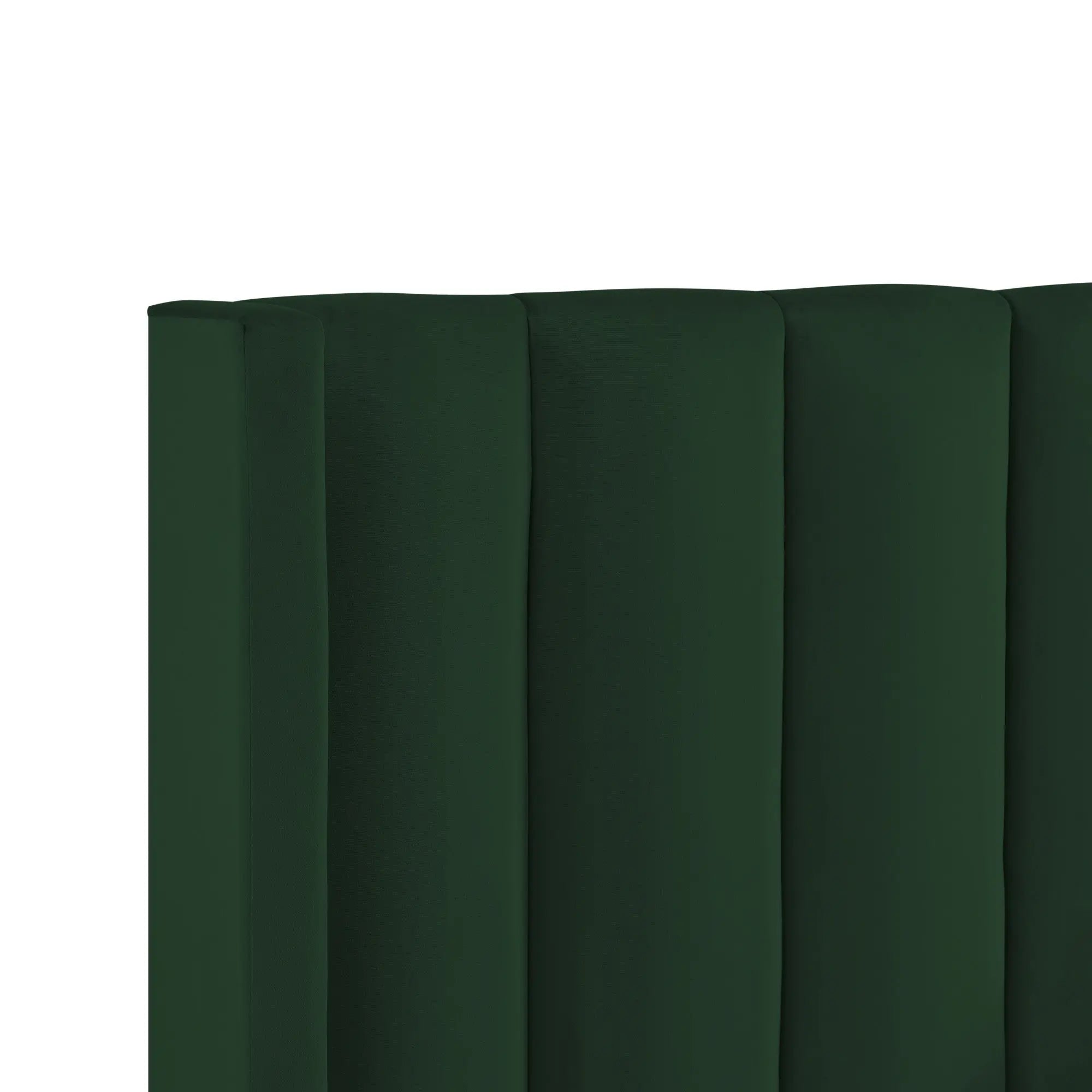 Green Velvet Upholstered Full Bed Frame Homeroots Bed & Bath