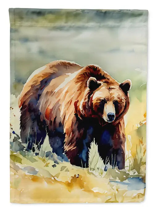 Grizzly Bear Garden Flag Caroline's Treasures