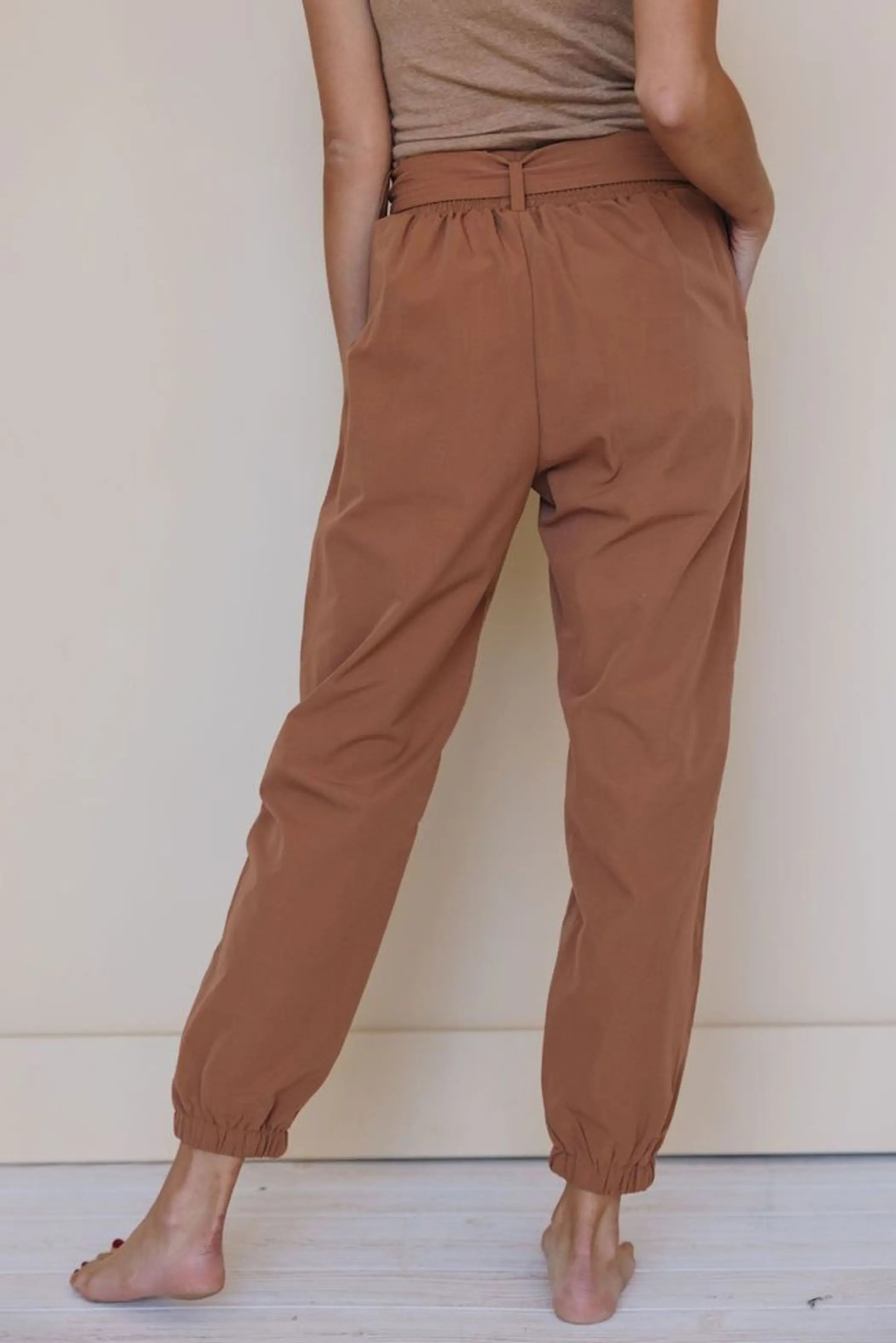 Ground Up Paperbag Pants Stay Warm in Style