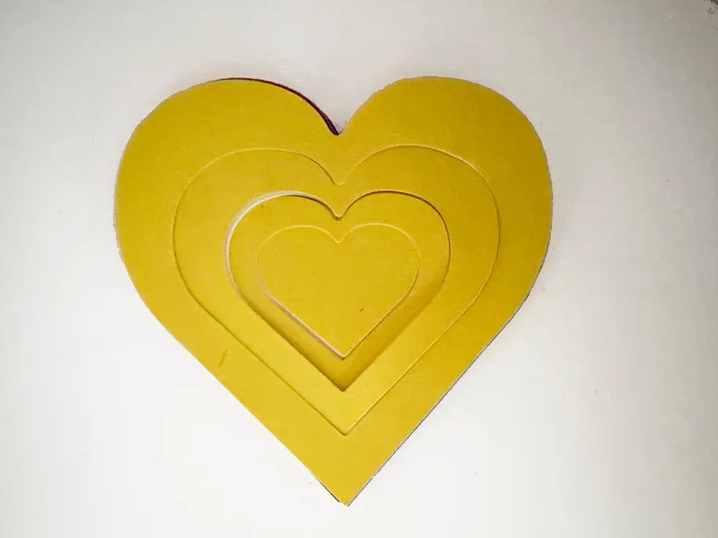 Growing Heart Large Assorted Color Cut-Out Creative Shapes