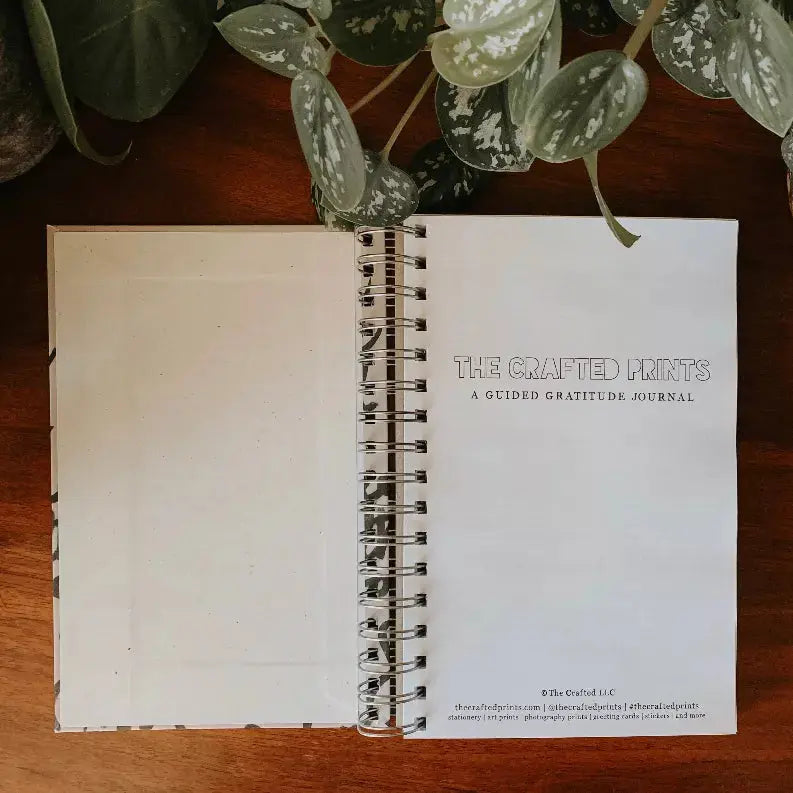 Guided Gratitude Journal - "See The Good" - Marbled The Crafted Prints