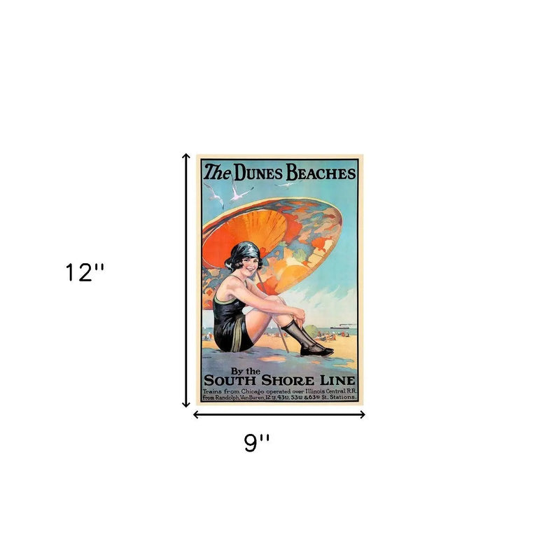 Gulf Coast Golf 1932 Vintage Travel Unframed Print Wall Art Homeroots Home Decor