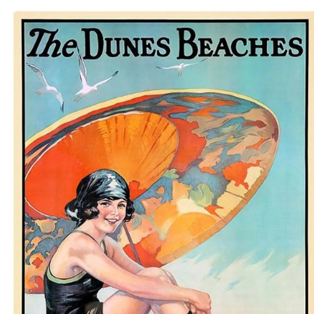 Gulf Coast Golf 1932 Vintage Travel Unframed Print Wall Art Homeroots Home Decor
