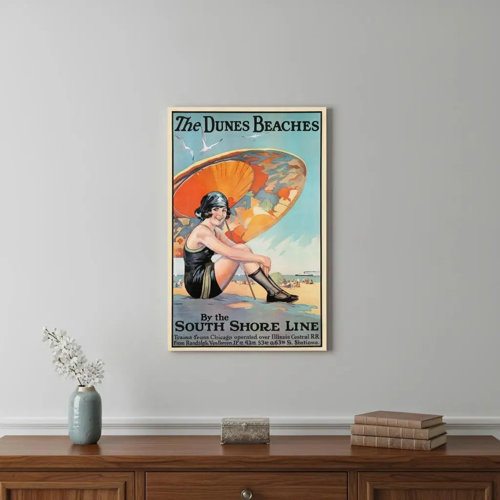 Gulf Coast Golf 1932 Vintage Travel Unframed Print Wall Art Homeroots Home Decor