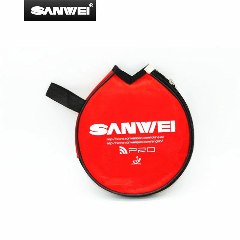 Table tennis rackets bag for training professional ping pong case set tenis de mesa sanwei round case