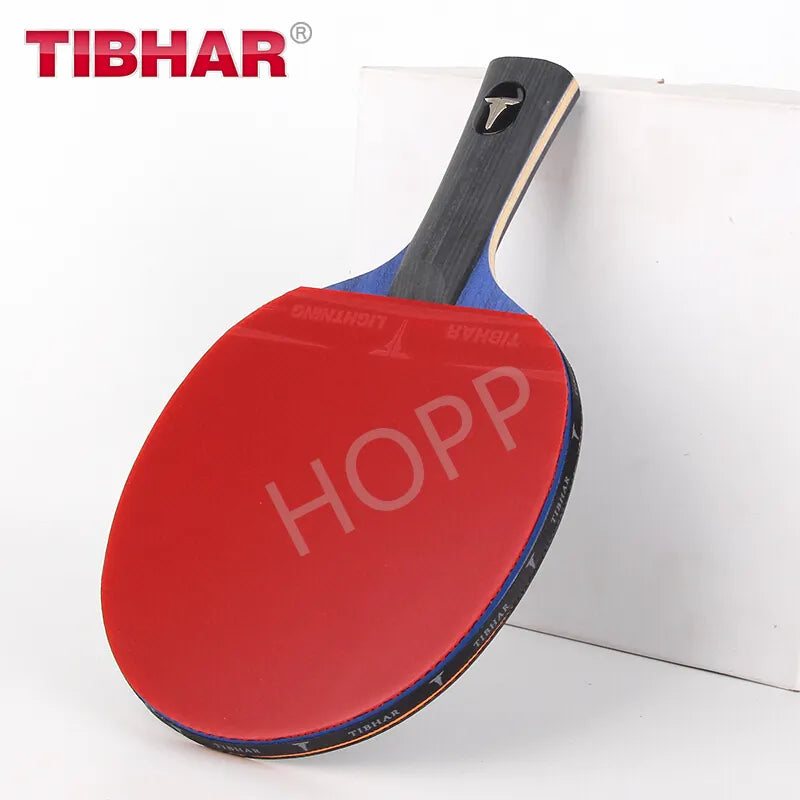 TIBHAR Table Tennis Racket 6/7/8/9 Star Sticky Rubber Pimples-in Professional Hight Quality Original TIBHAR Racket Ping Pong Bat