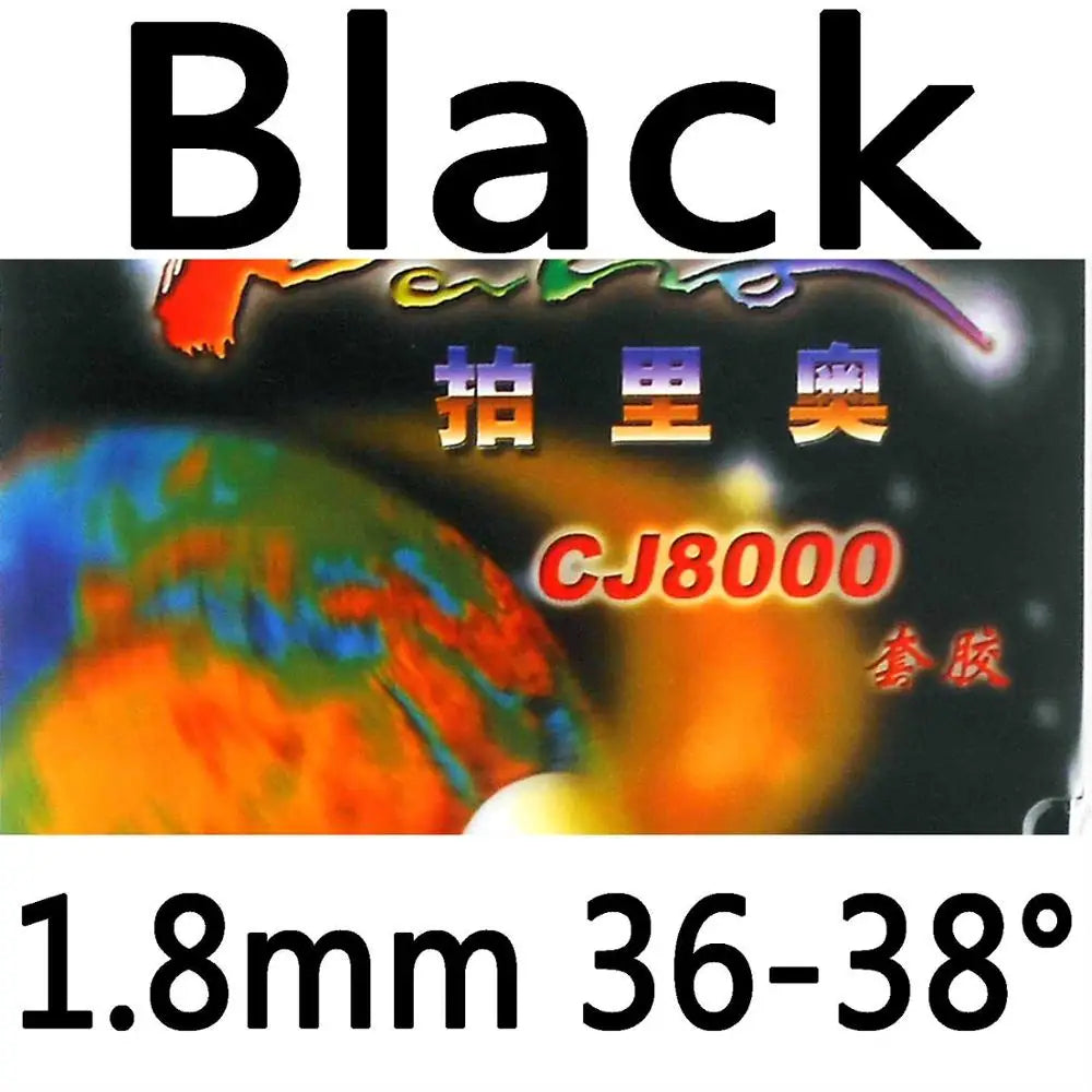 Palio CJ8000 (2-Side Loop Type) Pips-In Table Tennis (PingPong) Rubber With Sponge - Red 1.5mm H36-38