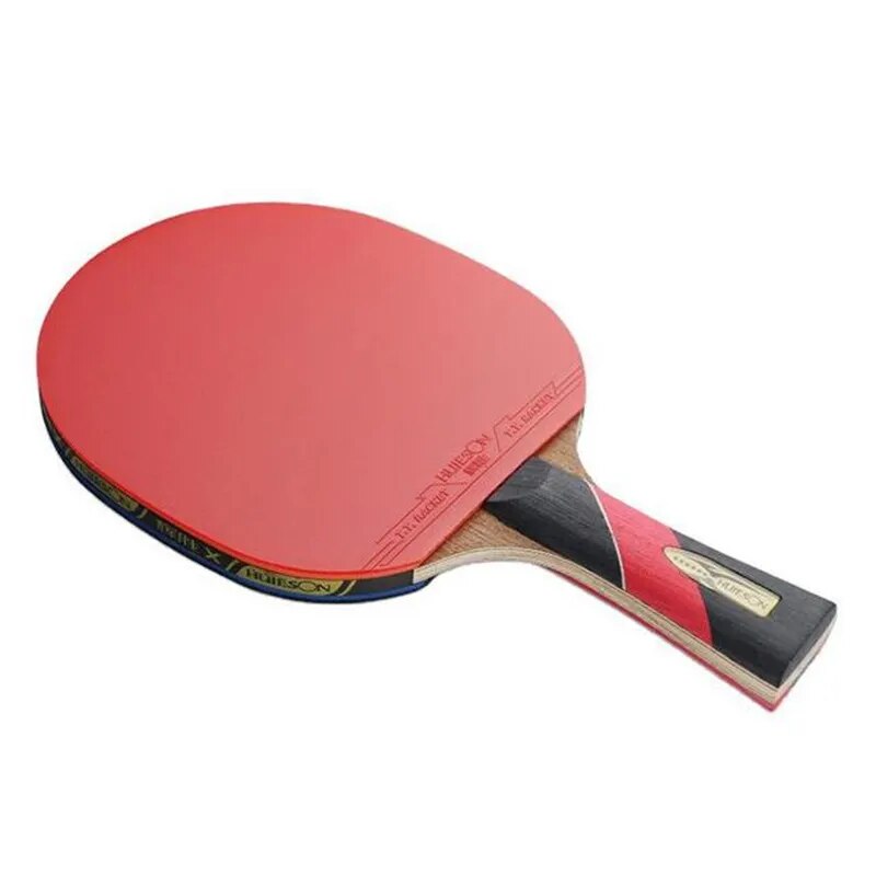 Huieson 6 Star Carbon Fiber Blade Table Tennis Racket Double Face Pimples in Pingpong Paddle Racket