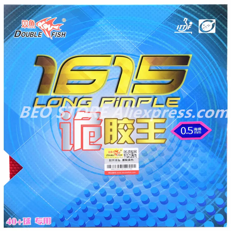 Double Fish 1615 Long Pimples Out Professional Long pimples Table tennis rubber Double Fish Ping Pong Sponge