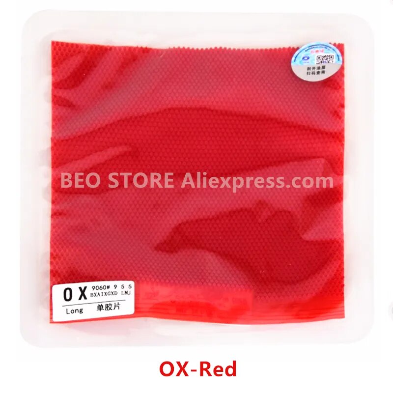 YINHE 955 pimples long defensive control Original Galaxy pips long table tennis rubber ping pong sponge 955 OX Red