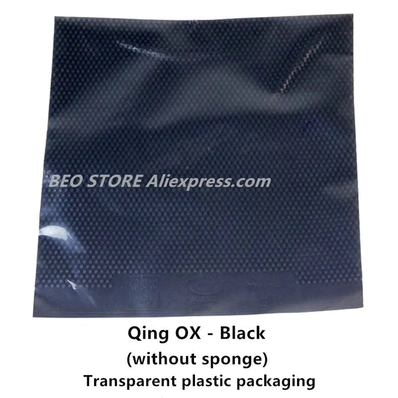 YINHE Qing Pimples Long Rubber/ OX Topsheet Galaxy pips in Table Tennis rubber ping pong sponge Black OX