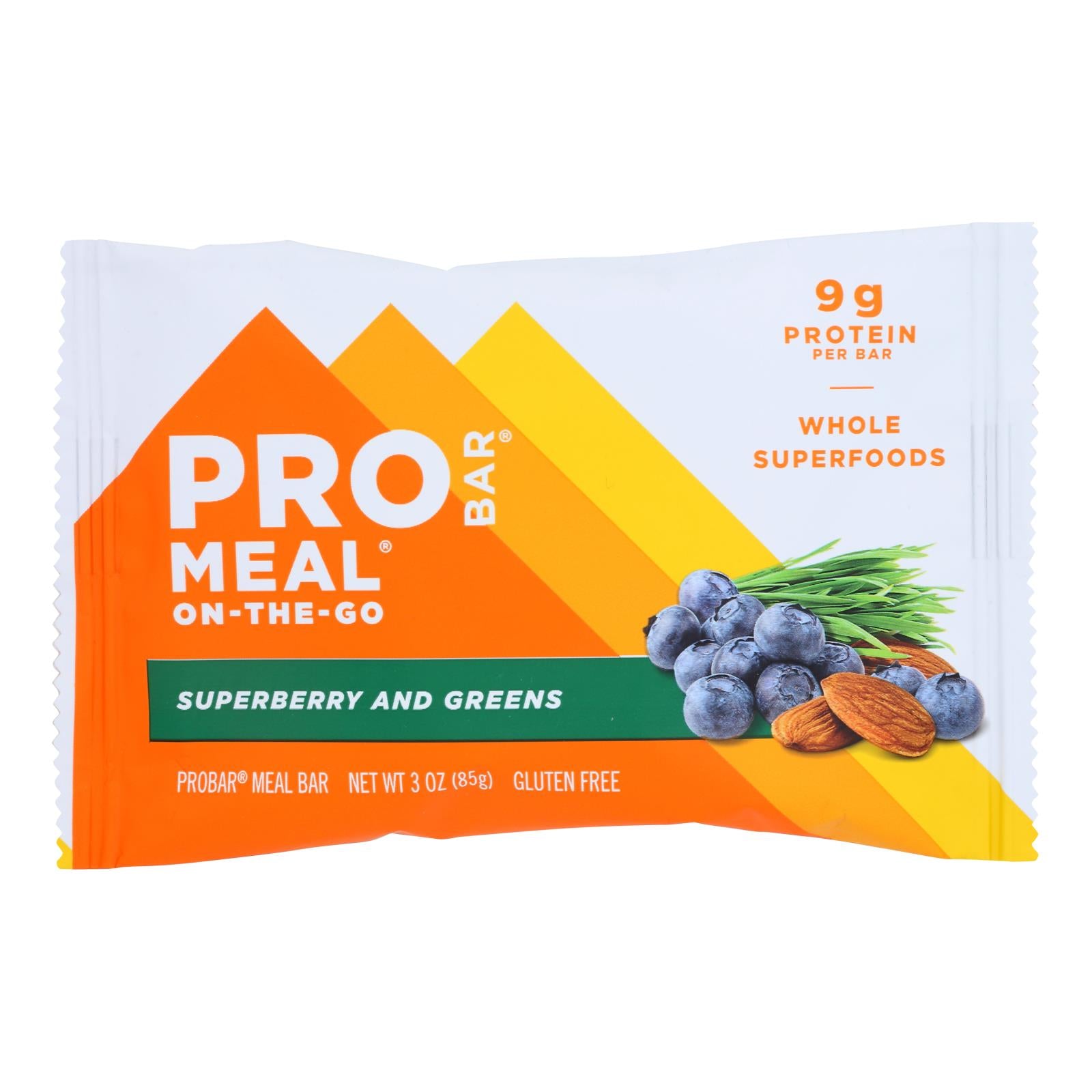 Probar Bar Organic Superberry Bar - Case Of 12 - 3 Oz - GreatEagleInc