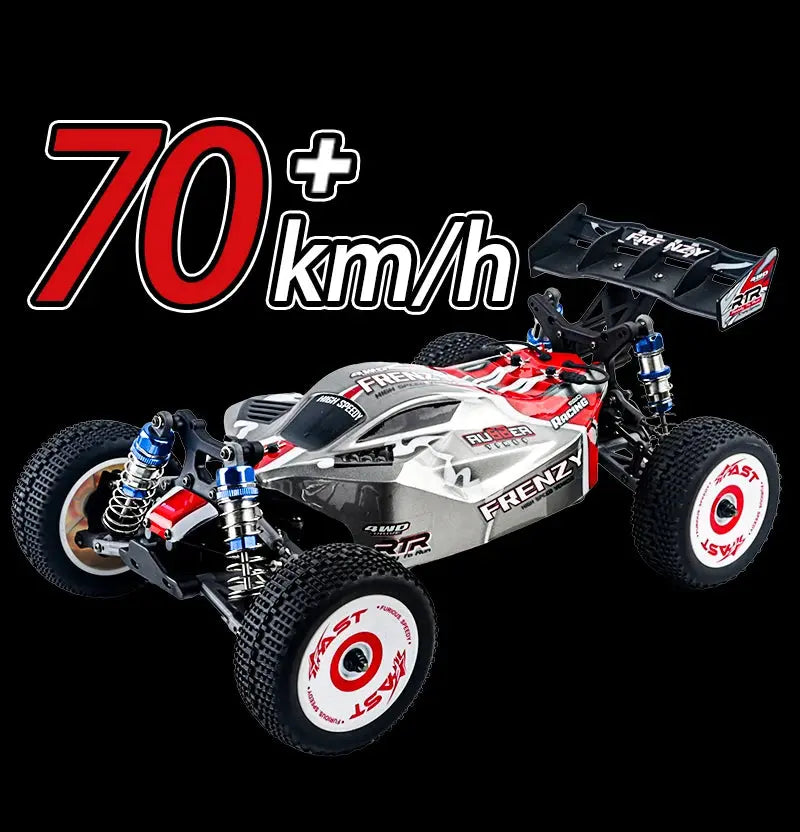 HOSHI N517C Frenzy 1/12 Scale Brushless Full Scale 4WD 70KM/H Rc Car High Speed Racing Truck Vehicle RTR 2XBATTERY Version GreatEagleInc