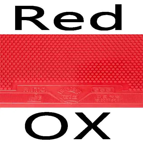 RITC 729 Friendship 563 Medium Pips-Out Table Tennis (PingPong) Rubber Without Sponge (Topsheet, OX) Red