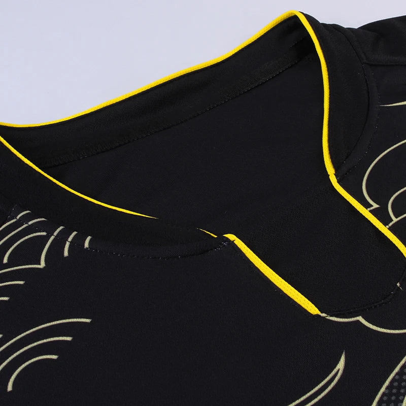 NEW Sports CHINA Dragon Table Tennis Jerseys Shorts Men Women Child Kids Ping Pong Jersey Table Tennis Shirt Sets Sport Shirts