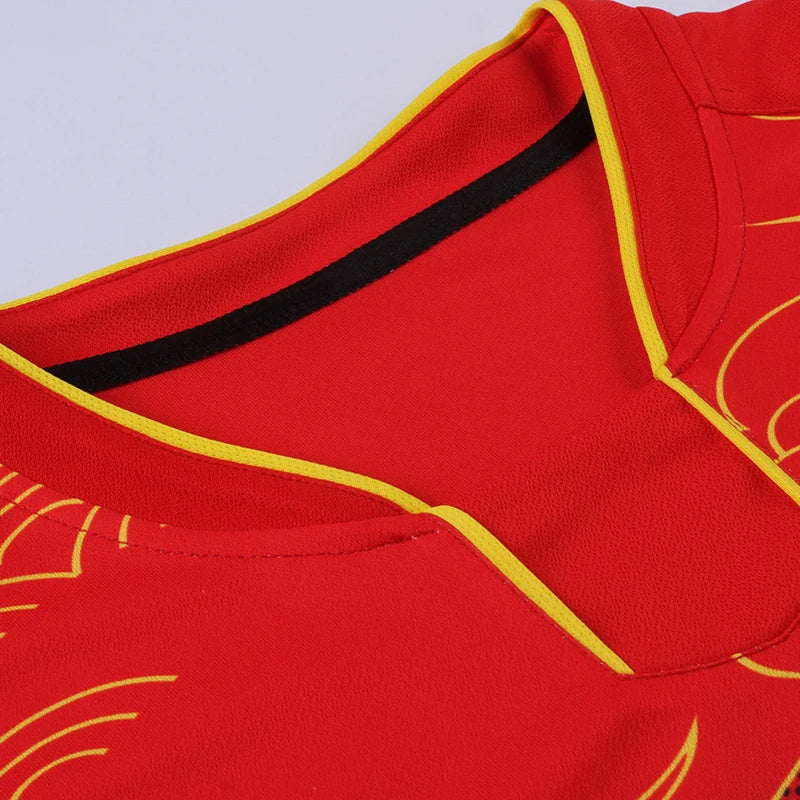 NEW Sports CHINA Dragon Table Tennis Jerseys Shorts Men Women Child Kids Ping Pong Jersey Table Tennis Shirt Sets Sport Shirts
