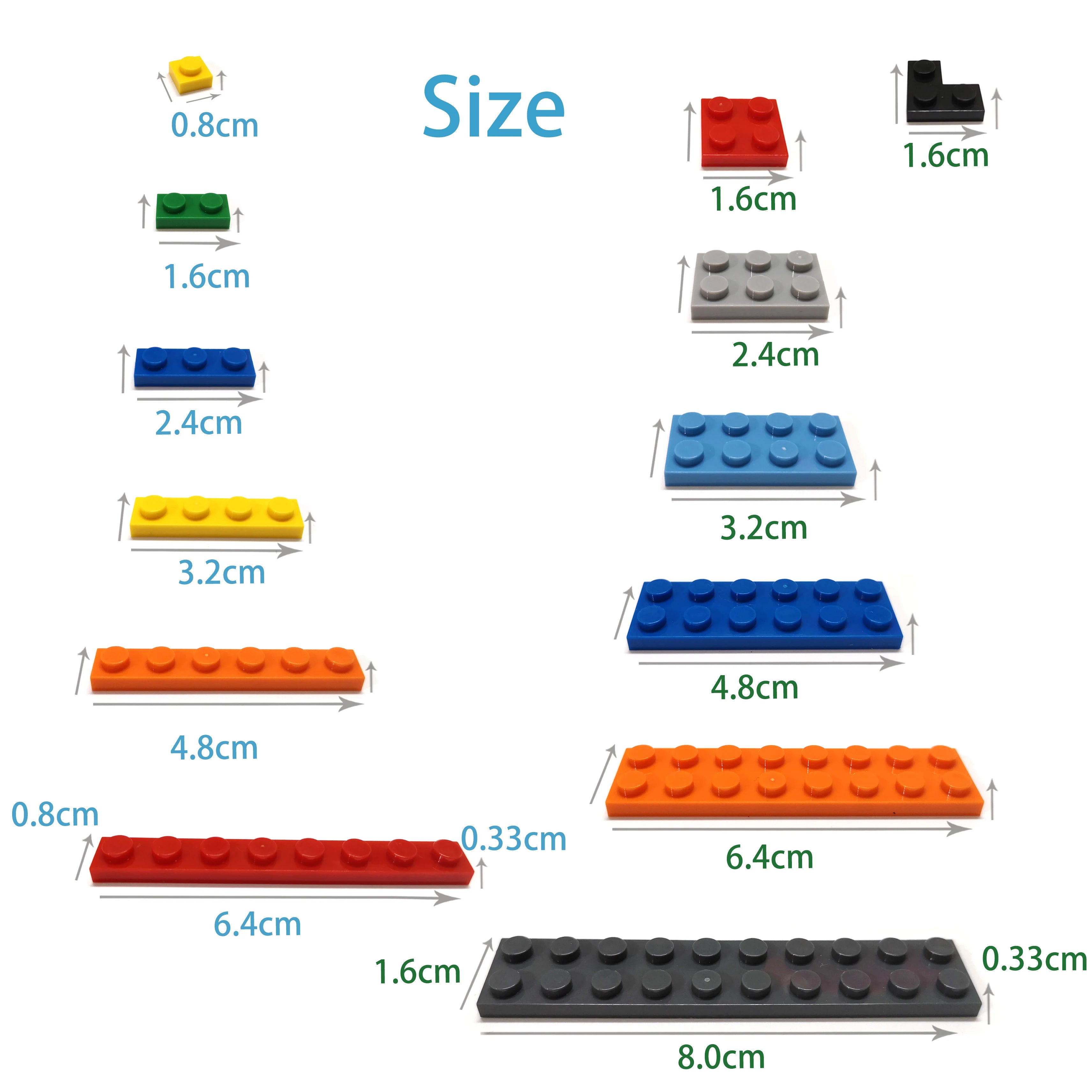 600pcs DIY Building Blocks Thin Figures Bricks Lamp 12Colors Educational Creative Size Compatible With 4037 Toys for Children - GreatEagleInc