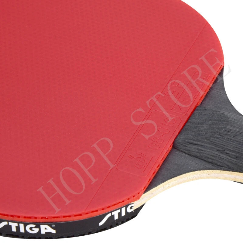 STIGA 6 Star Racket Offensive Professional Carbon Pimples In Rubber Original Stiga Table Tennis Rackets Ping Pong Paddle Bat