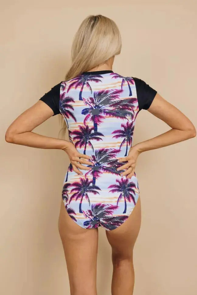 Halsey One Piece Swimsuit Stay Warm in Style
